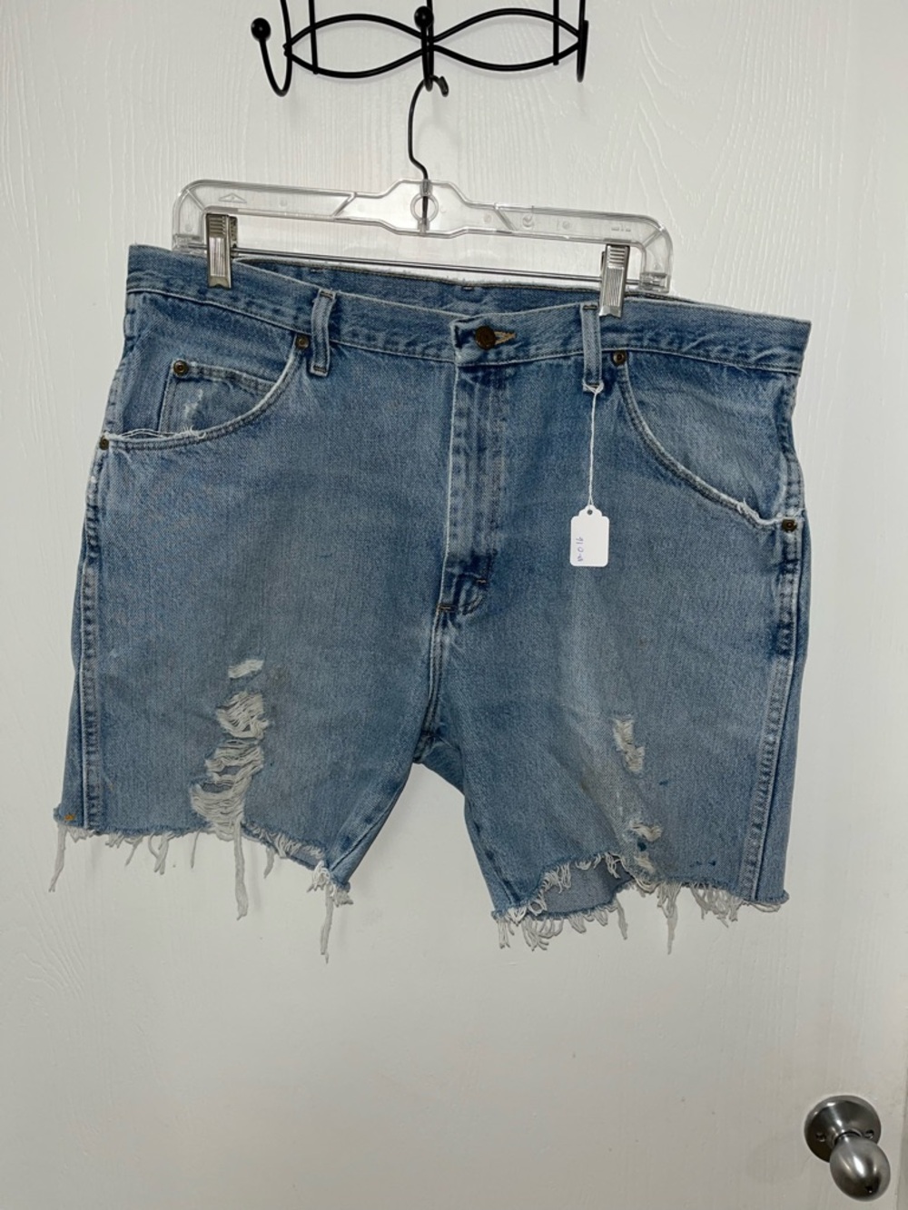 Wrangler Light Blue Denim Jeans with Red Logo Tab size 38